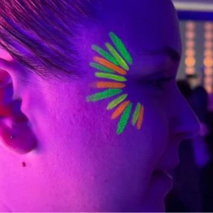 Luces Neon Glitter bar