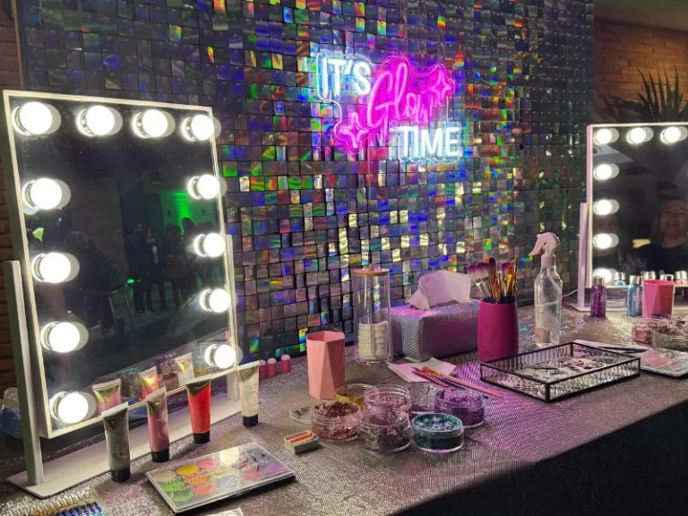 servicio de glitter bar
